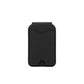 Black Chic MagSafe Wallet with Mirror & Stand - PU Leather Card Holder for iPhone 12-16 Series