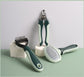 Grey and Green Complete 8-Piece Pet Grooming Kit - Essential Dog & Cat Care Tools with Brushes, Nail Clippers, Scissors & Portable Case