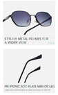 Pink Brown Gradient Lenses Chic Oval Sunglasses for Women - UV400 Protection Lightweight Metal Frame, Comfortable Design