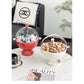 Red Whimsical Covered Fruit Bowl with Flip Lid & Drainer - Cute Design Snack & Candy Dish for Living Room