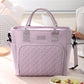 Purple Chic Insulated Lunch Tote Bag - 11L Large Capacity Cooler for Work, Picnic & Travel - Durable Oxford Fabric