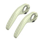 Light Green Ultralight Ergonomic Bike Bar Ends - High-Strength Composite Horn Grips (22.2mm)