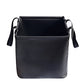 Black 25L Collapsible Bucket - Heavy-Duty PVC Waterproof Folding Pail for Fishing, Camping & Car Washing