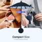 Pink Magnetic Phone Umbrella Sun Shade - Clear Outdoor Screen Visor, Anti-Glare Mini Parasol for iPhone