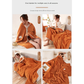 200*230CM Blue Ultra-Soft Dual-Sided Waffle & Plush Fleece Blanket - Large Cozy Throw for Bed & Sofa