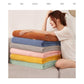 200*230CM Green Ultra-Soft Dual-Sided Waffle & Plush Fleece Blanket - Large Cozy Throw for Bed & Sofa