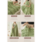 200*230CM Grey Ultra-Soft Waffle Textured Plush Fleece Blanket - Large Cozy All-Season Throw for Bed & Sofa