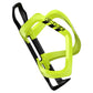 Fluorescent Yellow Ultra Lightweight Road & Mountain Bike Water Bottle Cage - 39g Polycarbonate + Glass Fiber, Fits Most Bottles