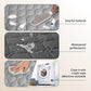 Grey 2-Sided Waterproof Pet Sofa Cover - Dog Bed Protector Blanket for Furniture, Couches & Car Seats (130x200cm, Machine Washable)