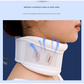 Size M White Adjustable Cervical Collar Neck Brace - Breathable Support for Pain Relief & Posture