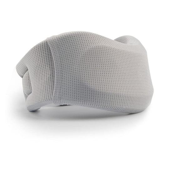 Size S Grey Ergonomic Neck Support Brace - Soft Cervical Collar for Posture Correction and Pain Relief