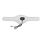 Light Grey Heated Vibrating Neck Wrap - USB Powered Massager for Soothing Pain Relief with 3 Heat & 3 Vibration Modes