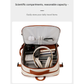 Pink Expandable Laptop Backpack with USB Port - Stylish Travel & Business Daypack