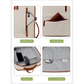 Beige Expandable Laptop Backpack with USB Port - Stylish Travel & Business Daypack
