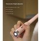 Pink Hands-Free LED Neck Reading Light - USB Rechargeable with 3 Color & Brightness Modes, Flexible Gooseneck for Books, Crafts & Knitting