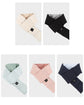 Pink USB Electric Heated Scarf - Portable Puffer Neck Warmer with 3-Level Heat Control for Winter