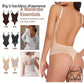 2 Pcs Size XXL Black Seamless Backless Bodysuit Shapewear - Deep U-Plunge Tummy Control Thong Shaper