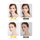 Black Magnetic Foldable Selfie Light with Mirror - Rechargeable LED Fill Light for iPhone & Android Vlogging(Mobile phone is a shooting prop and is not included)