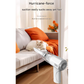 White 2-in-1 Cordless Handheld Vacuum and Air Blower - Portable & Lightweight Cleaner for Car, Home, and Pet Hair