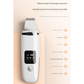 White Professional 4-in-1 Ultrasonic Skin Scrubber - Deep Pore Cleanser, Blackhead Remover & EMS Facial Lifting Tool