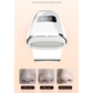 White Professional 4-in-1 Ultrasonic Skin Scrubber - Deep Pore Cleanser, Blackhead Remover & EMS Facial Lifting Tool