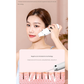 White Professional 4-in-1 Ultrasonic Skin Scrubber - Deep Pore Cleanser, Blackhead Remover & EMS Facial Lifting Tool
