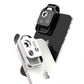 Black Portable 200X Clip-On Microscope Lens for Smartphone - HD Pocket Magnifier with CPL Filter and LED Light(excluding mobile phones)