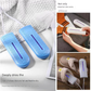 Blue Portable USB Shoe Dryer & Deodorizer - Constant Temperature Electric Boot Warmer with UV Sanitizer