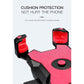 Red and Black Secure Grip Bike Phone Mount - Adjustable 360 Rotation Bicycle Handlebar Holder, Universal Cradle for MTB & Road Cycling