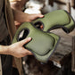 Green Adjustable Gardening Knee Pads - Comfortable Neoprene Knee Protectors for Weeding & Outdoor Work