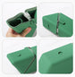 Dark Blue Transforming Silicone Pencil Case - Stand-Up Pen Holder & Stationery Organizer