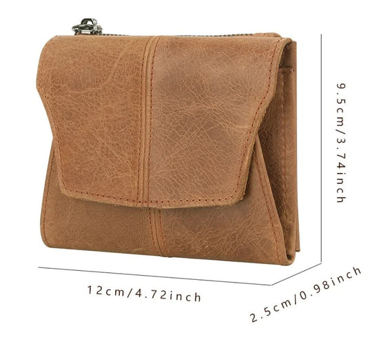 Black Genuine Leather Women&