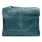 Blue Genuine Leather Women&
