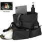 Multifunctional Travel Bag with Dry-Wet Separation - Fitness Business Crossbody, Black