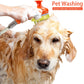 Blue Ultimate Pet Bathing Showerhead - Dog-Friendly Pressure-Boost Spray with Foamer