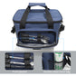 Beige Versatile Large-Capacity Picnic Insulated Bag - Detachable Shoulder Strap & Ice Pack