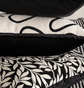 45*45cm Heart Triangle Elegant Two-Piece INS-Style Jacquard Pillow Covers - Black & White Sofa Decor
