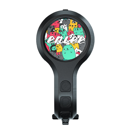 Cartoon Super Loud 2-Piece Bicycle Horn Set - Durable Alarm Bell for Mountain & Road Bikes