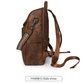 Black Stylish Anti-Theft Backpack for Women - Vintage PU Leather Convertible Rucksack & Shoulder Bag