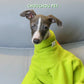 S Adorable Dinosaur Fleece Dog Jumpsuit - Warm Winter Pajamas for Whippets & Italian Greyhounds