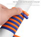 Green No-Tie Elastic Shoelaces with Quick Lock System - Flat Tieless Laces for Kids and Adults