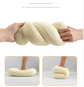 Green Ergonomic Memory Foam Travel Pillow for Neck Support - Portable & Compact for Camping, Flights, and Napping
