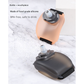 2-Pices Black Ergonomic Wearable Hydration Flask - Hands-Free Wrist Water Bottle for Running & Sports