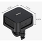Rugged Portable Bike Bluetooth Speaker - Waterproof Outdoor Sound System with Mount
