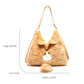 Grey Adorable Fluffy Cat Shoulder Bag - Cute Plush Kitten Novelty Handbag for Girls & Women