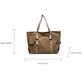 Pink Modern Utility Tote Bag for Women - Large Capacity Shoulder Bag with Detachable Pouch for Work, School & Travel