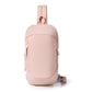 Pink Minimalist Anti-Theft Sling Bag for Men & Women - Water-Resistant Crossbody Chest Pack, Fits 9.7-inch Tablet