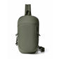 Army Green Minimalist Anti-Theft Sling Bag for Men & Women - Water-Resistant Crossbody Chest Pack, Fits 9.7-inch Tablet