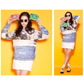 Blue Quirky Sardine Tin Novelty Clutch - Fun PU Leather Makeup & Accessory Pouch