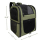 Pink Breathable Comfort Pet Travel Backpack